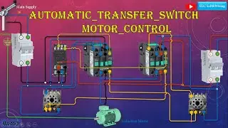 Automatic transfer switch motor control