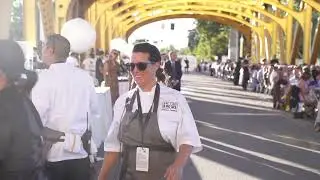 This is what it feels like to be at the Tower Bridge Dinner