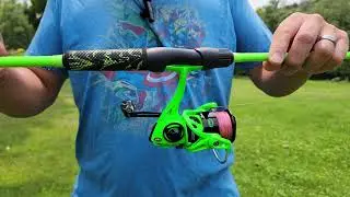 Introduction to spinning rods for my niece and nephews Dylan, Archer, Westley, and Lexi.