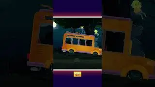 ☠️ 🧟‍♂️ Five Zombies Riding on the bus #shorts #youtubeshorts #Músicasparacrianças #halloweensongs