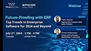 Webinar: Future-Proofing with ERP – Top Trends in Enterprise Software for 2024 and Beyond #erp