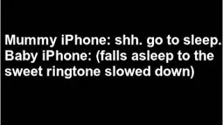 New iPhone ringtone variation (lullaby)