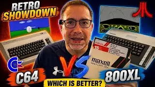 Retro Gaming Showdown: C64 vs. Atari 800XL - Six Classic 'E' Games Compared