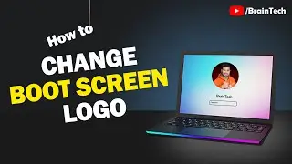 How to Change Windows Boot Screen LOGO FREE and Easily!🪟