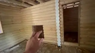 Баня из бревна в Подмосковье
