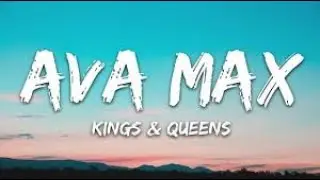 Ava Max - Kings & Queens (Lyrics)