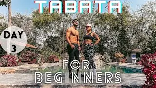 4 MINUTE FAT LOSS - TABATA HIIT WORKOUT | Day 3