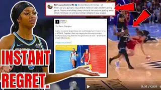 WNBA INSTANT REGRET! Angel Reese Caitlin Clark Post BACKFIRES as Fans  DECIMATE League for BULLSH*T!