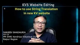 HOw to use Srting Translation in KVS Website