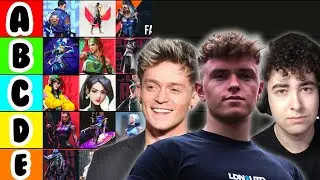 Tier List Valorant Agents! LDN UTD EDITION FT Connor Ball, Fabs and Casson