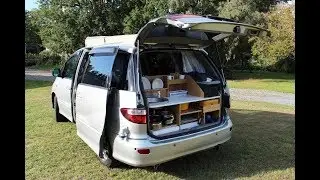 Проект автодомa на базе Toyota Estima Lucida Previa