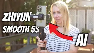 Zhiyun Smooth 5S AI Review - AI tracking + iPhone 15 Pro Max