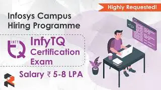 InfyTQ Certification Examination 2021 - Infosys Campus Hiring