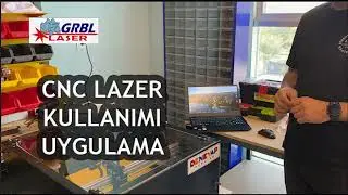Cnc Lazer İşleme Makine Üzerinde Uygulamalı Anlatım