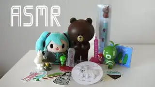 ASMR Taiwan Trip Haul Part 2 - (Whispering, Packaging Sounds)