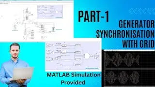 Generator synchronization with grid in Power Plant through MATLAB Simulink