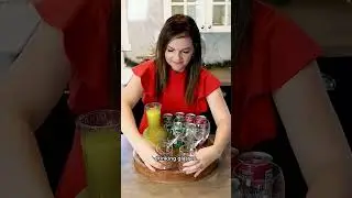 I made a DIY mocktail station for my guests! 