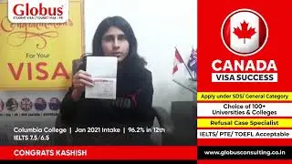 Congrats Kashish for Canada Student Visa!!