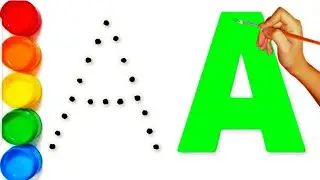 ABC | Alphabets | Learn to write alphabets | Phonics | ABC song | ABC drawing, painting and coloring