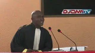☑️Le procureur spécial de la CRIEF, Aly Touré, prend la parole.