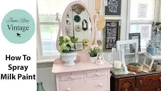 How To Spray Milk Paint | Critter Sprayer