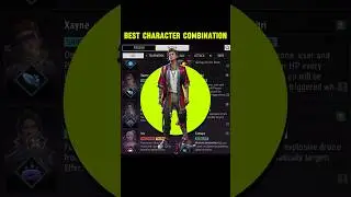 Tatsuya character combination || best character combination in free fire
