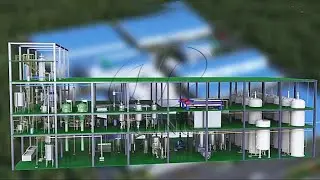 Rice bran oil production process——Rice bran oil refining process