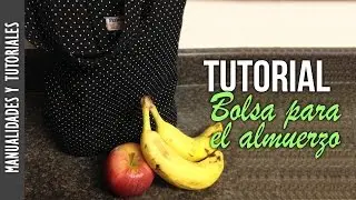 Tutorial Bolsa para  el almuerzo - Los290ss