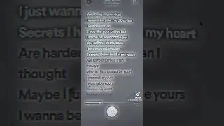 Wanna be yours - song lyrics - #subscribe #edit #fypシ #tiktok #song #followme