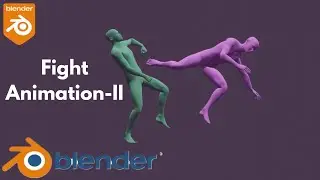 Mixamo Fight Animation in Blender in Hindi/Urdu| Mixamo | Blender Tips