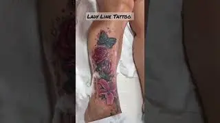 #flowertattoo #tattoolanzarote #lanzarotetattoo #ladylinetattoo