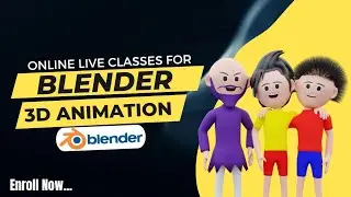 Blender Cartoon Animation full course in hindi | Animatechz blender course | 3d animation course