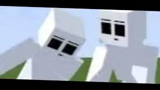 basically just minecraft fighting animation