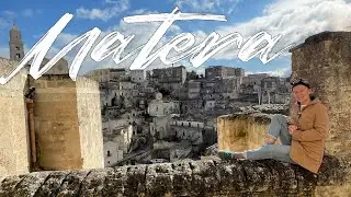 ITALY - Exploring Italy's oldest city, MATERA - ancient caves | VANLIFE