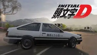 Initial D Toyota AE86 Drifting - Forza Horizon 4