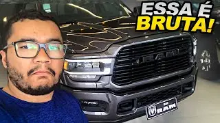 RAM 2500 HEAVY DUTY!🔥😱 MEU PRIMEIRO CONTATO COM ESSE MONSTRO!