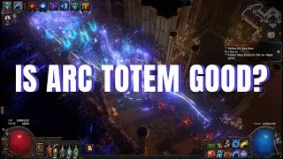 [POE 3.24] Arc Totem Hierophant - RARE ITEMS ONLY - Bossing Showcase & Build Explanation