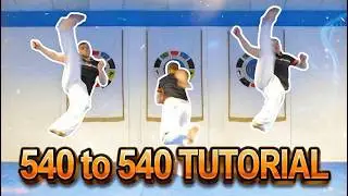 540 to 540 Kick Tutorial | GNT How to (Tony Jaa Signature Move)