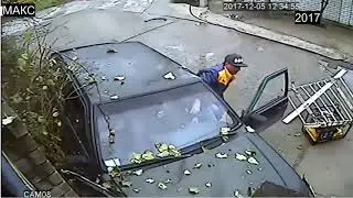 Нежданчик записи видеорегистратора!!! New DVR Recorder ДТП 2017 "Декабрь"