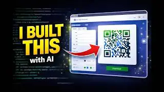 I Vibe Coded a Professional QR Code Generator in 1 Prompt 🤯 (No Coding Experience Needed) 