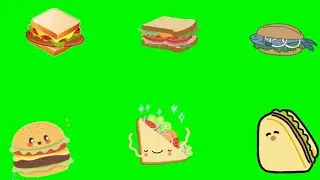 Sandwich Green Screen