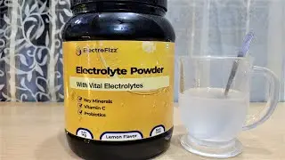 ElectroFizz Electrolytes Powder | Best Electrolyte Supplement | Instant Electrolyte