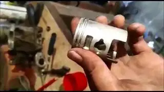 Задиры на поршне honda dio