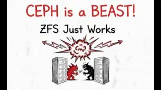 Ceph is a BEAST, ZFS Just Works: Inside the ULTIMATE Proxmox Storage War!