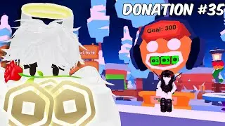 I Donated Robux To 50 People