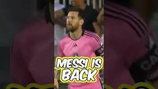 #Messi is back : Inter Miami vs Nashville