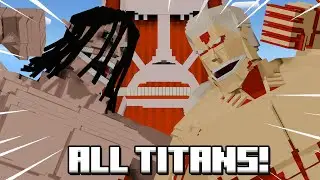 How I Made The BEST Attack On Titan Mod in Minecraft