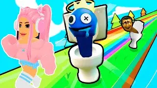 СКИБИДИ ТУАЛЕТЫ В РОБЛОКС ! НОВЫЕ МОРФЫ РАДУЖНЫЕ ДРУЗЬЯ УНИТАЗЫ В ROBLOX