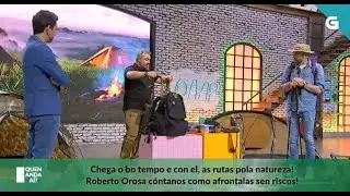 Una vez más con nuestros amigos del la Televisión de Galicia