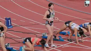 4k 결승 같은 준결승....여자고등학교 100m 준결승...... (이다원 이은빈 진수인  출전) 제 53회 춘계 전국 중고등학교 육상대회겸 전국초등학교 육상대회
